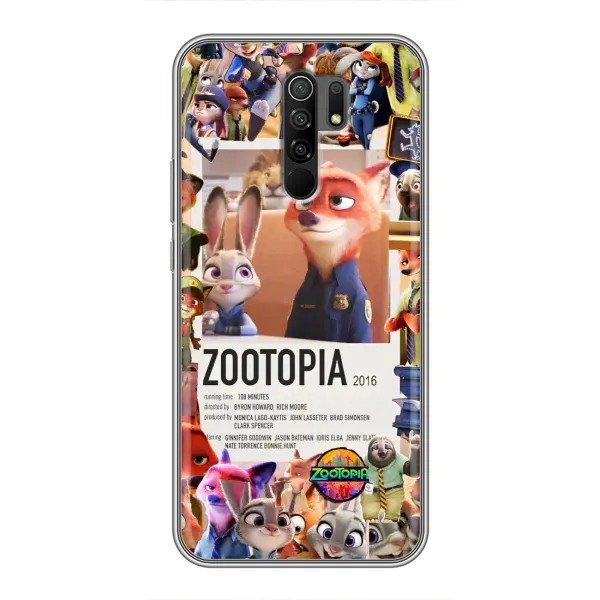 Чохол з принтом «Постер Зоотрополіс» для Xiaomi Redmi 9