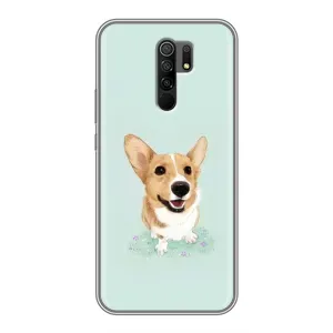 Чохли з собаками для Xiaomi Redmi 9 (VPrint) (Коргі)