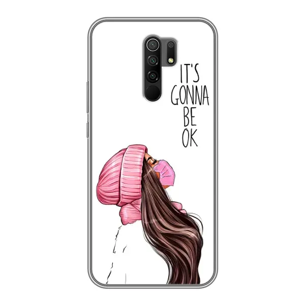 Чехол с принтом «Коронавирус» для Xiaomi Redmi 9