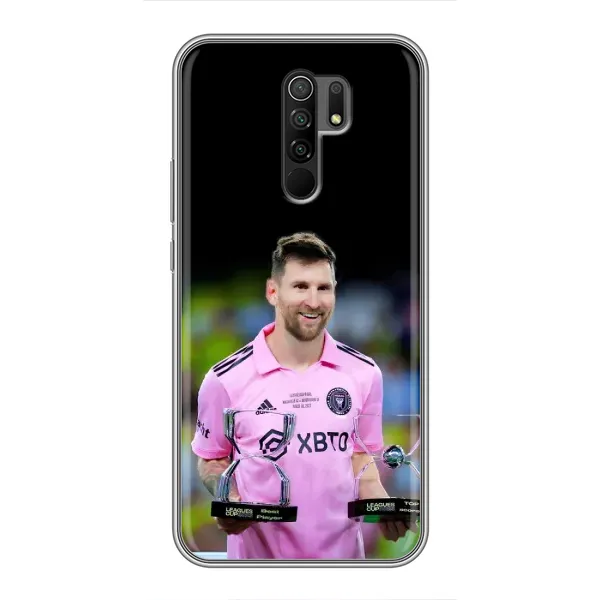 Чехол с принтом «Кубки Месси» для Xiaomi Redmi 9 Чехол с принтом «Кубки Месси» для Xiaomi Redmi 9