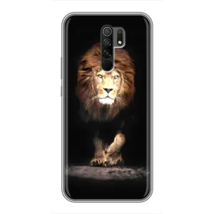 Чохол з картинкою ЛЕВ для Xiaomi Redmi 9 (VPrint) (Лев)