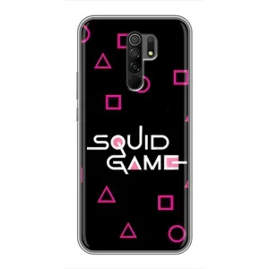 Чохол Гра в кальмара для Xiaomi Redmi 9 (Патерн Гра кальмара)