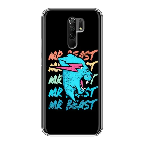 Чохол з принтом «logo Mr beast» для Xiaomi Redmi 9