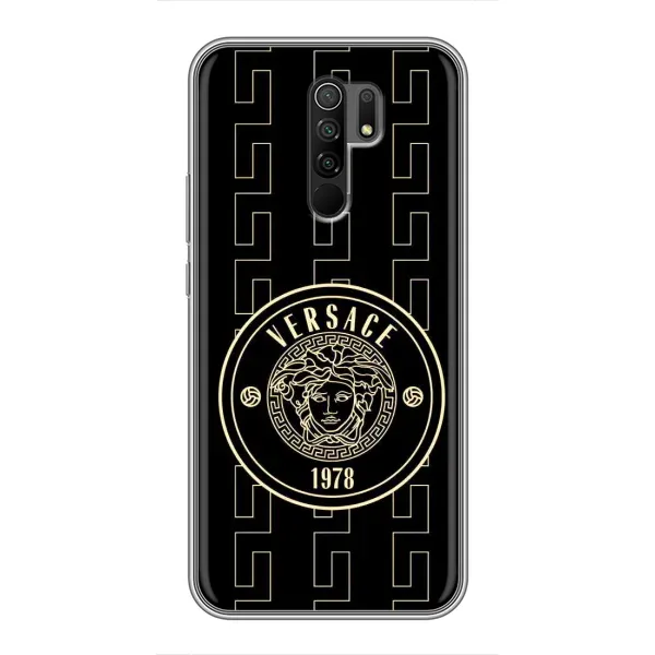 Чехол с принтом «Лого Версаче» для Xiaomi Redmi 9