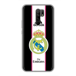Чехол для Xiaomi Redmi 9 с принтом Реал Мадрид (Лого Real Madrid)