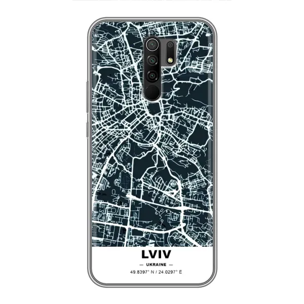 Чехол с принтом «Львов» для Xiaomi Redmi 9