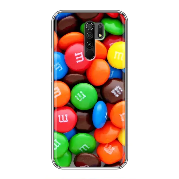 Чехол с принтом «MM's» для Xiaomi Redmi 9