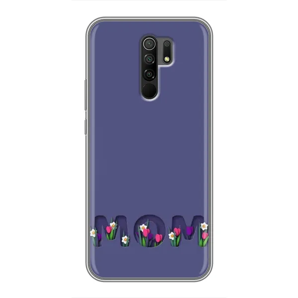 Чохол з принтом «Мама в квітах» для Xiaomi Redmi 9 Чохол з принтом «Мама в квітах» для Xiaomi Redmi 9