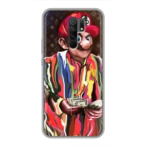 Брендновые Чехлы для Xiaomi Redmi 9 - (PREMIUMPrint) (Mario LV)