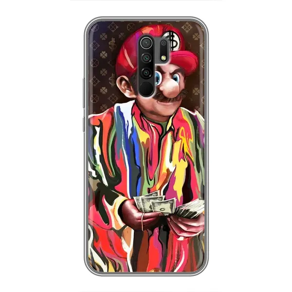 Чехол с принтом «Mario LV» для Xiaomi Redmi 9