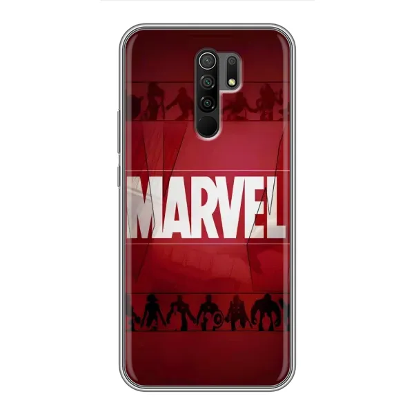 Чохол з принтом «MARVEL» для Xiaomi Redmi 9 Чохол з принтом «MARVEL» для Xiaomi Redmi 9