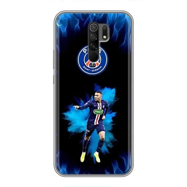 Чохол з принтом «Мбаппе у вогні» для Xiaomi Redmi 9