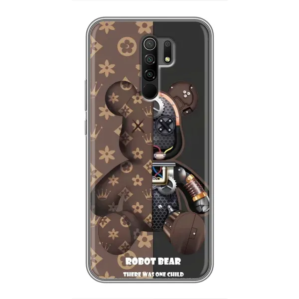 Чехол с принтом «Медведь Луи Витон» для Xiaomi Redmi 9