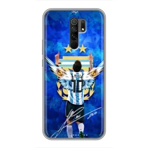 Чехлы Месси для Xiaomi Redmi 9 (AlphaPrint) (Месси Аргентина)