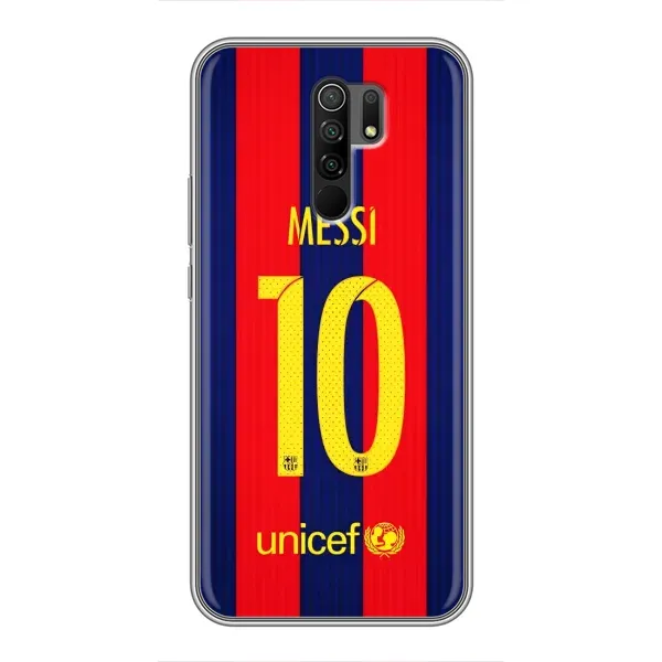Чехол с принтом «Messi Barca 10» для Xiaomi Redmi 9 Чехол с принтом «Messi Barca 10» для Xiaomi Redmi 9