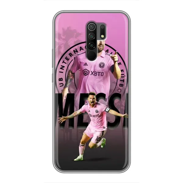 Чехол с принтом «Messi Miami» для Xiaomi Redmi 9 Чехол с принтом «Messi Miami» для Xiaomi Redmi 9