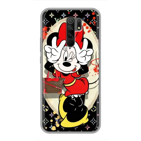 Чехол с принтом «Минни peace» для Xiaomi Redmi 9