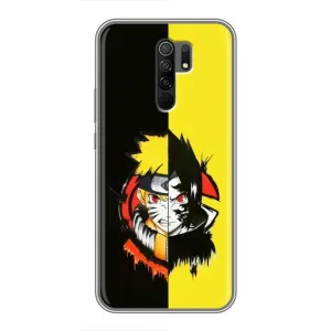 Naruto Anime Чехлы для Редми 9 (AlphaPrint) (Наруто-Итачи)
