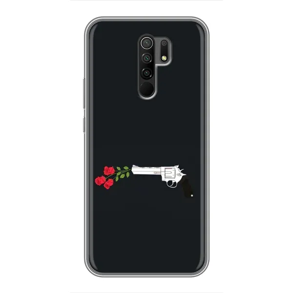 Чохол з принтом «Неочікувані квіти» для Xiaomi Redmi 9