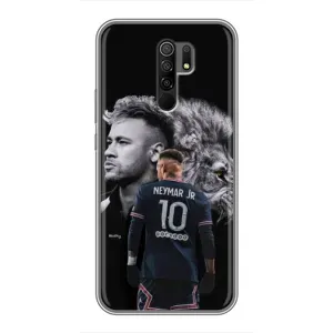 Чехол Неймар для Xiaomi Redmi 9 (AlphaPrint) (Неймар Лев)