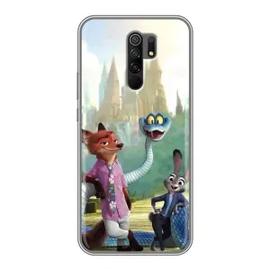 Чохол з принтом «Герої мультфільму Зоотрополіс» для Xiaomi Redmi 9