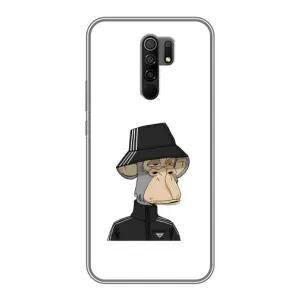 Чохли з Мавпами NFT для Xiaomi Redmi 9 (AlphaPrint) (мавпа NFT Adidas)