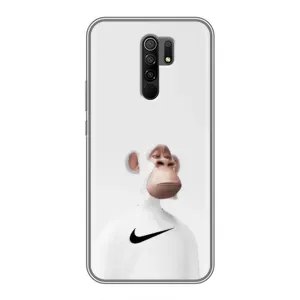 Чохли з Мавпами NFT для Xiaomi Redmi 9 (AlphaPrint) (мавпа NFT Nike)