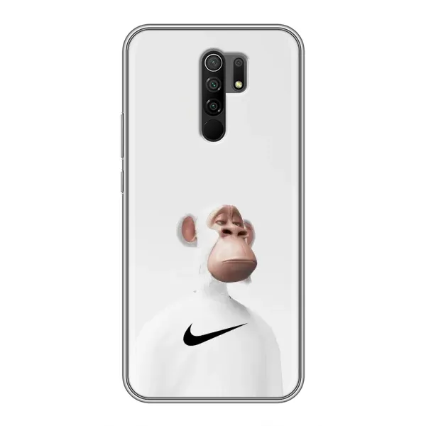 Чохол з принтом «мавпа NFT Nike» для Xiaomi Redmi 9