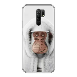 Чохли з Мавпами NFT для Xiaomi Redmi 9 (AlphaPrint) (мавпа NFT в тату)