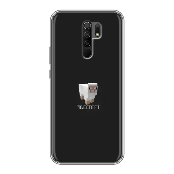 Чохол з принтом «Овечка Майнкрафт» для Xiaomi Redmi 9