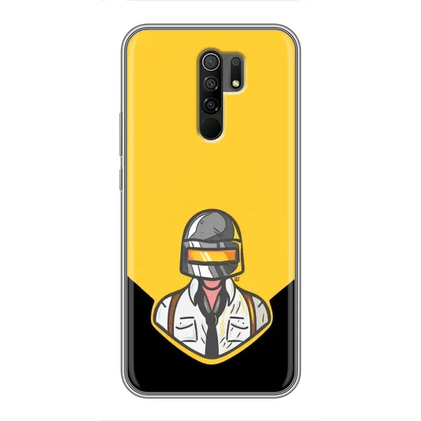 Чехол с принтом «Пабг в шлеме» для Xiaomi Redmi 9 Чехол с принтом «Пабг в шлеме» для Xiaomi Redmi 9