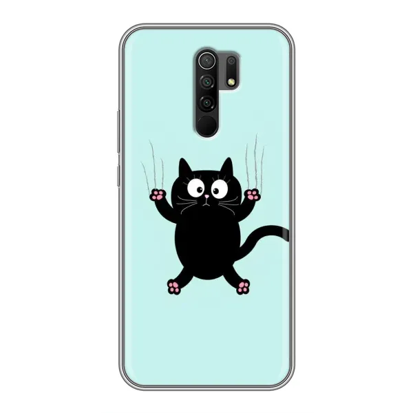 Чехол с принтом «Падающий кот» для Xiaomi Redmi 9