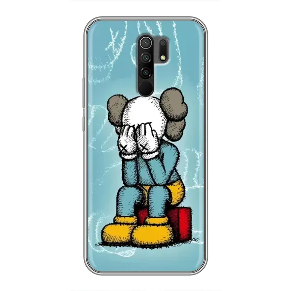 Чехол с принтом «Плач Bearbrick» для Xiaomi Redmi 9