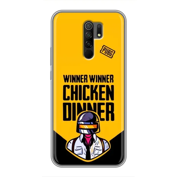 Чехол с принтом «Pubg шлем» для Xiaomi Redmi 9 Чехол с принтом «Pubg шлем» для Xiaomi Redmi 9