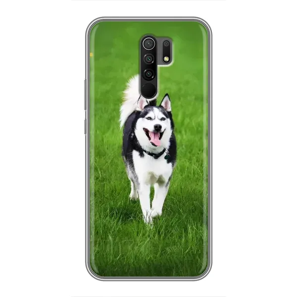 Чехол с принтом «Радостный Хаски» для Xiaomi Redmi 9 Чехол с принтом «Радостный Хаски» для Xiaomi Redmi 9