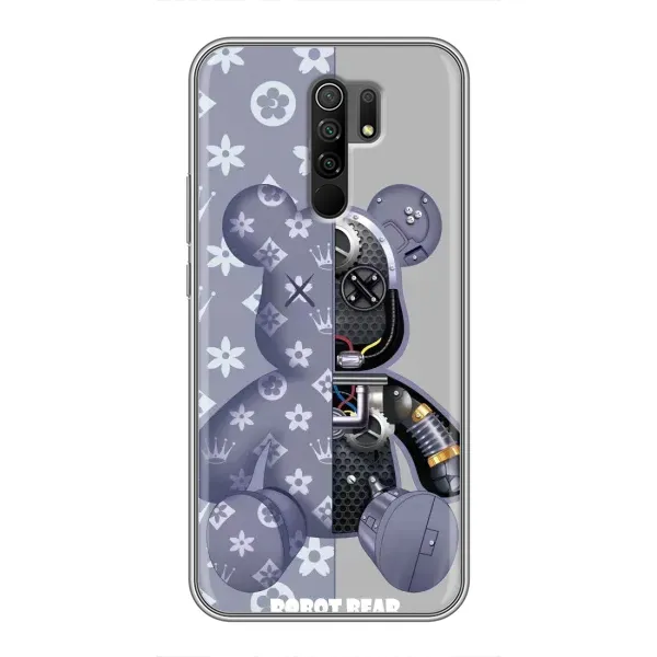 Чехол с принтом «Робот Мишка» для Xiaomi Redmi 9