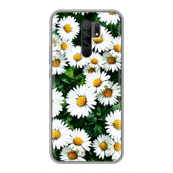 Чохол з принтом «Ромашки» для Xiaomi Redmi 9