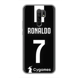 Чехол Криштиану Роналду для Xiaomi Redmi 9 (AlphaPrint) (RONALDO 7)