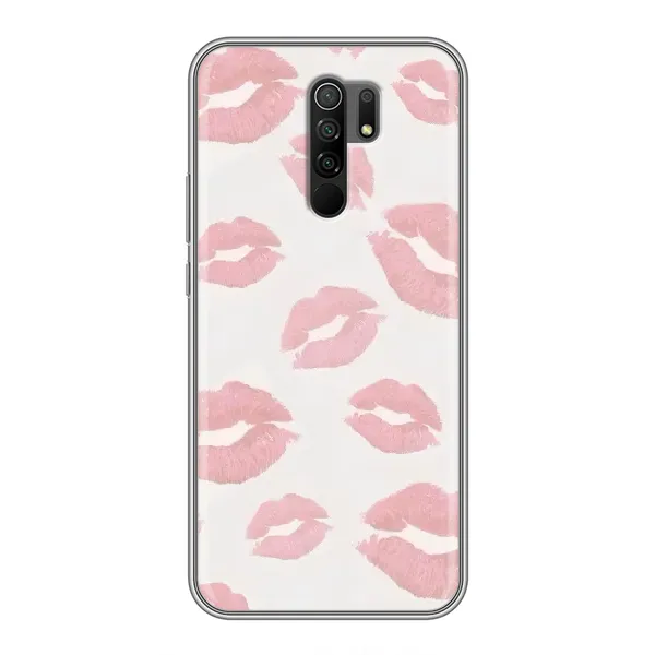 Чехол с принтом «Розовые губы» для Xiaomi Redmi 9