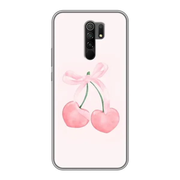 Чехол с принтом «Розовые вишни» для Xiaomi Redmi 9