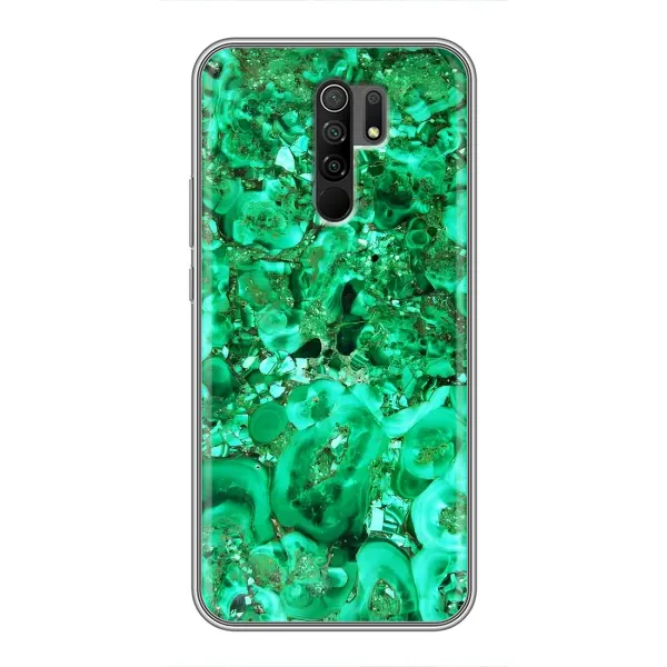 Чехол с принтом «Салатный Мрамор» для Xiaomi Redmi 9