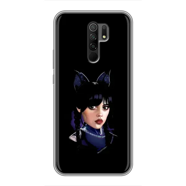 Чехол с принтом «серьезная Уэнздей» для Xiaomi Redmi 9