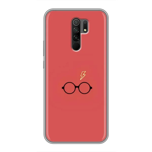 Чехол с принтом «шрам и очки» для Xiaomi Redmi 9