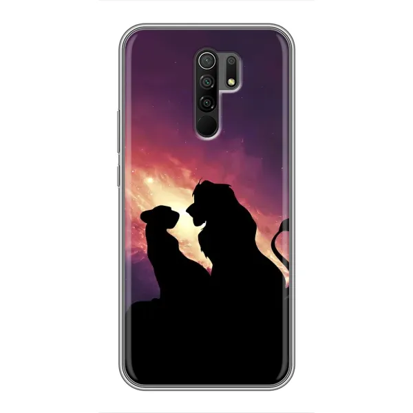 Чохол з принтом «Силует Сімба і Налу» для Xiaomi Redmi 9 Чохол з принтом «Силует Сімба і Налу» для Xiaomi Redmi 9