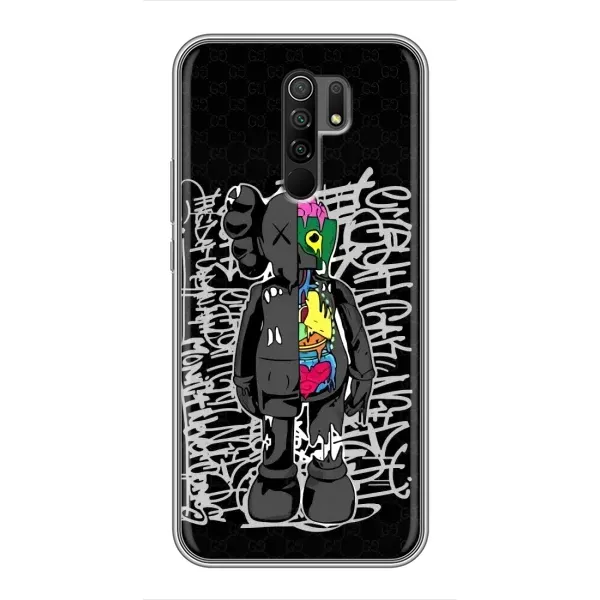 Чехол с принтом «Стиль Bearbrick» для Xiaomi Redmi 9