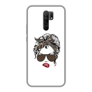 Чохли Луі Вітон для Xiaomi Redmi 9 (AlphaPrint - LOUIS VUITTON) (стильна з луі вітон)