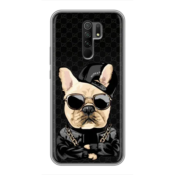 Чехол с принтом «Стильная собака» для Xiaomi Redmi 9