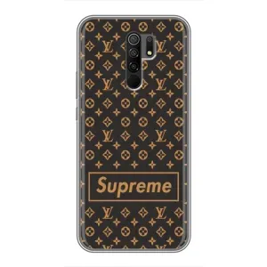 Чехол для Xiaomi Redmi 9 с картинкой Supreme (AlphaPrint) (Supreme LV)
