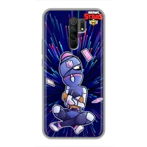 Чехлы Brawl Stars для Xiaomi Redmi 9 (AlphaPrint) (Тара)