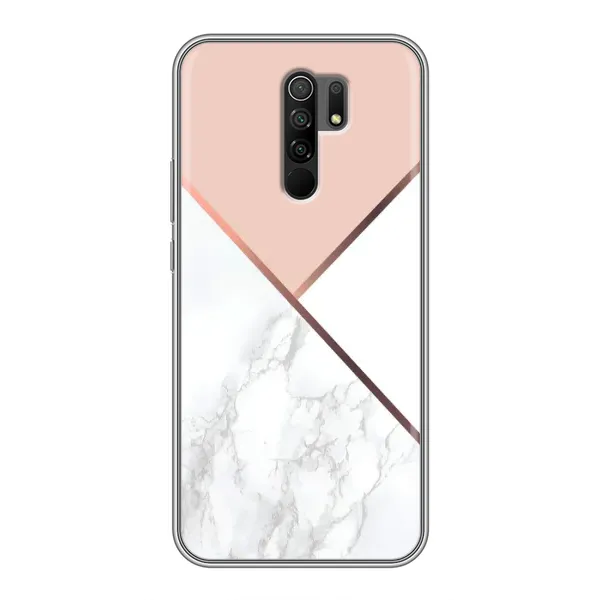 Чехол с принтом «Тройной мрамор» для Xiaomi Redmi 9